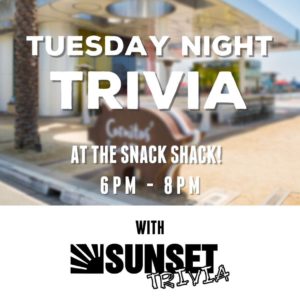 Sunset Trivia night at carnitas snack shack